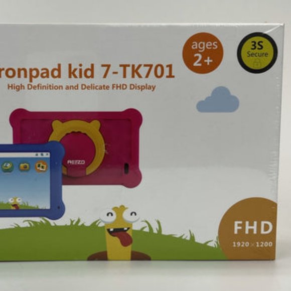 NWT AEEZO KIDS FHD TRONPAD 7-TK701 7" WIFI ANDROID 10 TABLET 2GB RAM 32G ROM - Picture 7 of 13